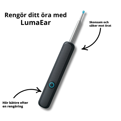 LumaEar - Känn dig fri från öronvax