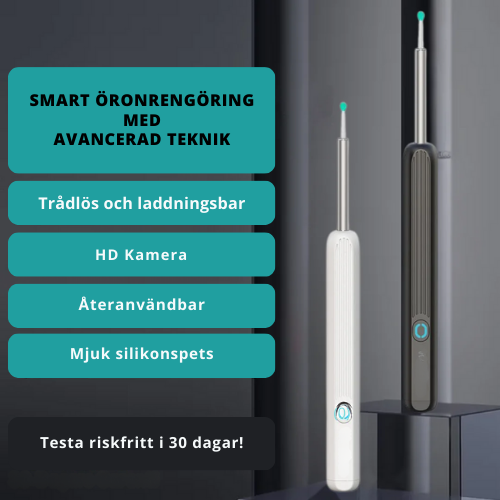 LumaEar - Känn dig fri från öronvax